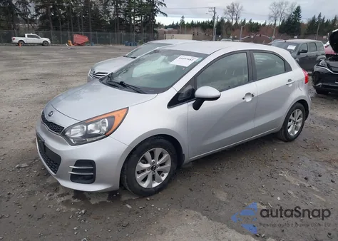 2016 Kia Rio Ex from USA, damaged, VIN KNADN5A34G6625613